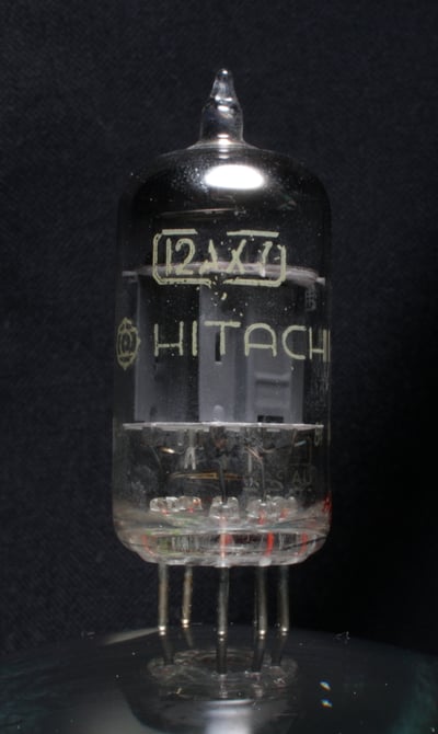 12AX7 vacuum tube - the most ubiquitous preamp tube in audio