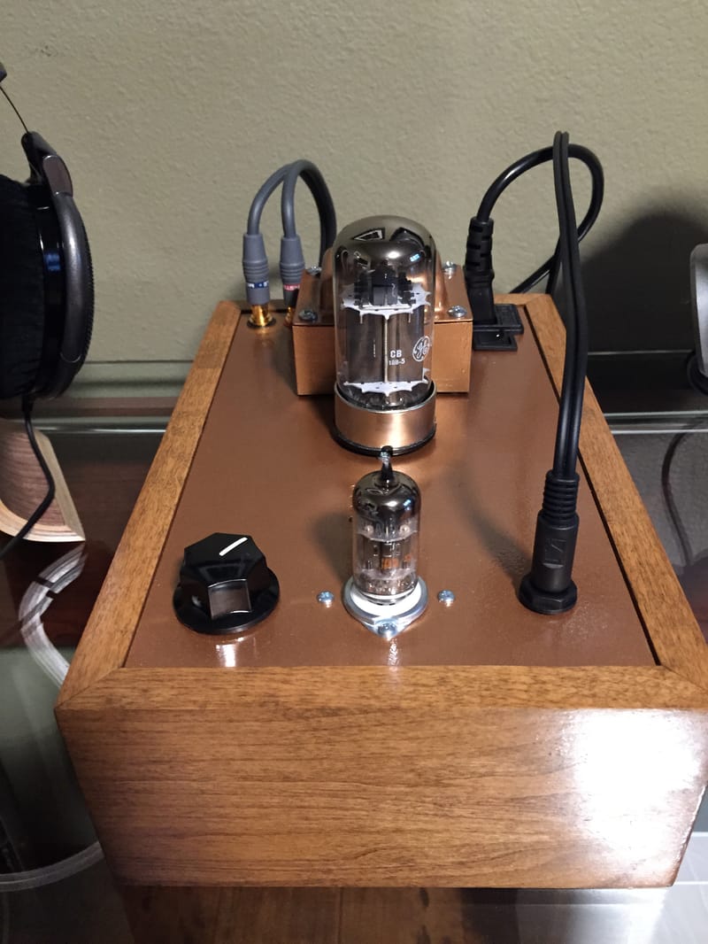 Bottlehead Crack DIY tube headphone amplifier