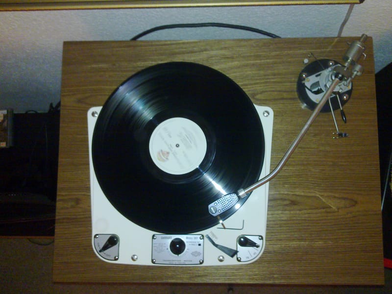 Garrard 301 turntable with SME 3012 tonearm