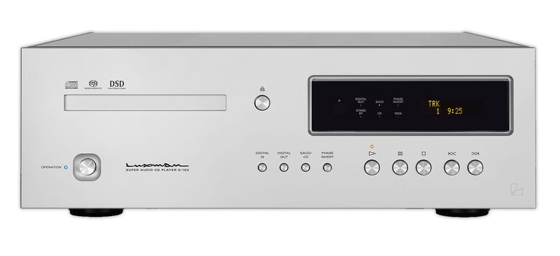 Luxman D-10X SACD player with ROHM BD34301EKV DAC
