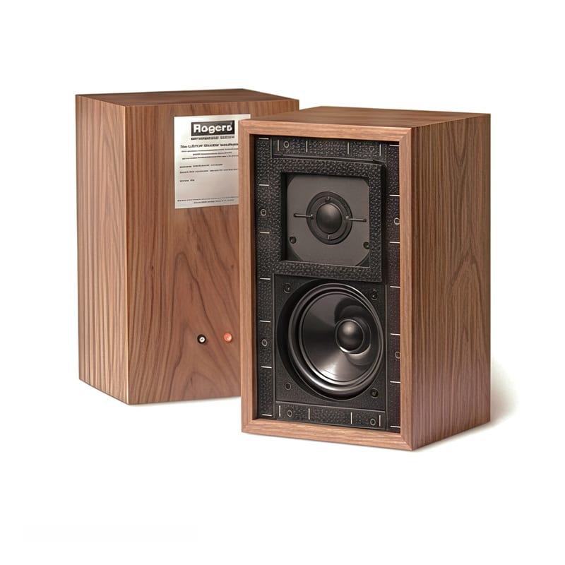 Rogers LS3/5A BBC monitor with KEF B110 bass-midrange driver